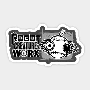 Robot Creature Worx Sticker